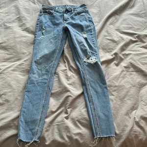Old Navy High Rise Rockstar Super skinny Size 0